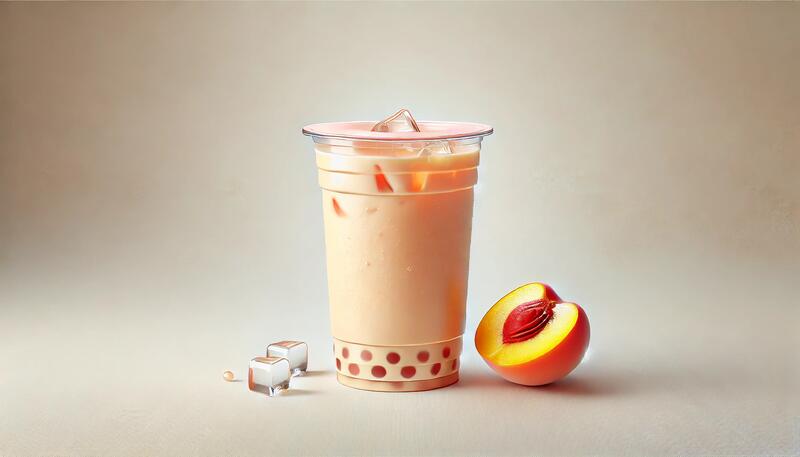 M14. Peach Milk Tea 