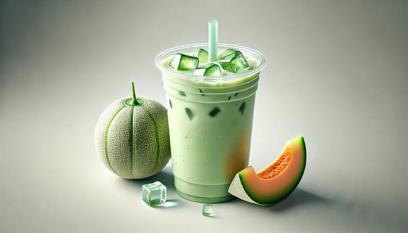 M8. Honeydew  Milk Tea